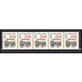 2258 13c Police Wagon Very Fine MNH Dry Gum PNC...