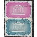 1955 Michel 37/38 - fine used (o)