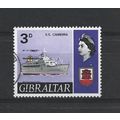 Gibraltar.SG204 3d Canberra (liner).Fine Used.N...