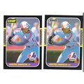Both 1987 Donruss & Leaf baseball cards Andre D...