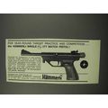 1966 Hammerli-Single .177 Match Pistol Ad