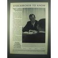 1968 Paine Webber Jackson & Curtis Ad - Samuel Arnold