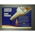 1990 Harley-Davidson Duralt Fuel Additive Ad - Knock Knock Not There!