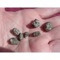 E Pyrite 6 Pieces Raw Gridding Stones Metaphysi...