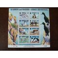 Jersey 1997 Seabirds Razorbill miniature sheet ...