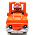 Fisher-Price Little People Orange Jeep Truck He...