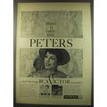 1956 RCA Victor Records Advertisement - Roberta Peters