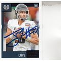 JORDAN LOVE ROOKIE 2020 AUTOGRAPHED GREEN BAY P...