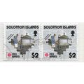 SOLOMON ISLANDS 1991 STAMPEX JAPAN TUNA FISHING...