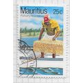MAURITIUS 1983 FISH TRAPS FISHING INDUSTRY FOOD...