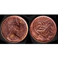 Australia Two Cent 1967 Used, Coin Frilled neck...