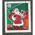 CAN 1991 40c 'CHRISTMAS ' FINE USED (EBID38-882)