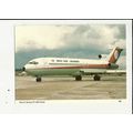 Aviation DAN-AIR BOEING 727-200 Postcard by Ski...