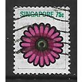 SINGAPORE 1973 FLOWERS & PLANTS 75c GERBERA JAM...