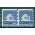 1520 10c Jefferson Memorial Fine MNH CLP V0133