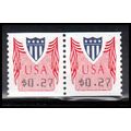 CVP32 27c Shield Very Fine MNH Pair PA4980
