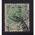 GERMANY 1889 REICHPOST 5pf USED #3 SG47a