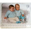 Vintage: Style 0553 baby's cardigans DK