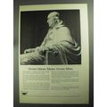 1968 Higher Education Ad - Great Ideas Make Great Men