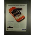 1984 Fiat Strada II Cabrio Car Ad - Bertone Thoroughbred!