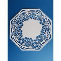 3 x Tonic Die Cuts Floral Favour Octagon