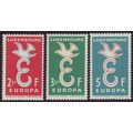 Luxembourg 1958 SG 640-2 UMM - Europa/CEPT (G-0...