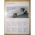 Triumph Sports / Renown Automobile Specificatio...