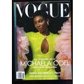 Vogue Magazine Michaela Coel Fashion Queen Eliz...