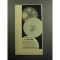 1957 Sascha Brastoff Jade Tree China Advertisement