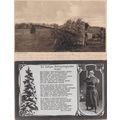 German WW1 Uniform Artillery Military 2x Postca...