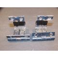 1968 CHRYSLER 300 GLOVEBOX LID HINGES OEM PAIR ...