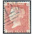 1858 -1864 Queen Victoria - Lge Crown WM 1d pal...