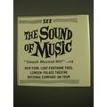 1961 The Sound of Music Play Ad - See The Sound...
