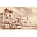 Passer Besar Soerabaja Bus Tram Maybe Station Indonesia Old Postcard