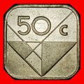 Ⰶ NETHERLANDS (1986-2023): ARUBA ★ 50 CENTS 199...