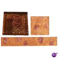 Hand colored Glass Tiles Fire Swamp 2 x 12