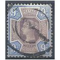 1887 - SG209 9d Purple & Blue Fine Used .