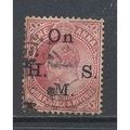 O57 1a Carmine.Fine Used.StampexAut14