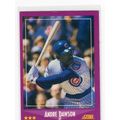 1988 Score Andre Dawson baseball card #4- NM- H...