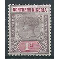 Northern Nigeria 1900 SG2 1d Dull Mauve & Carmi...