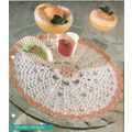 Crochet Doily Pattern Sherbet Delight
