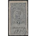 2 L. blue General Revenue Stamp: King Ferdinand...