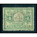 Used Revenue $4 N.Y. Stock Transfer Very Fine W...