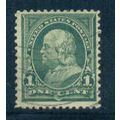 Used 279 1c Benjamin Franklin Fine A05399
