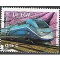 France 2002 Michel 3609 O Cote (2008) 1.20 € TGV