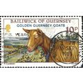 GUERNSEY, Golden Guernsey Goat, goat 1980, 10p