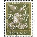 PORTUGAL, Archangel Gabriel, olive 1962, 3.50Esc