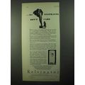 1931 Kelvinator Water Cooler Ad - The Elephants