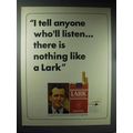 1965 Lark Cigarettes Ad - Tell Anyone Who'll Listen