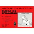 German Amateur Radio QSL Card DH2LAL Rendsburg ...